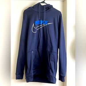 Used XL blue Nike hoodie
